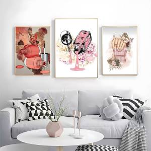 Abstract Boho Art Hand Nail Poster HD Quality Wall Art Retro Posters For Home Room Wall Decor Kawaii Room Decor