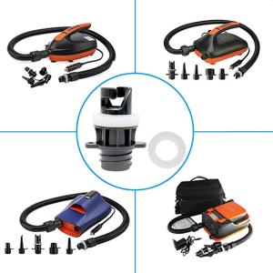 NEW 1/2/3Pcs Inflatable SUP Kayak Boat Air Valve Pump Adapter Nozzle Connector for Electric Air Compressor Inflation Fitting Set