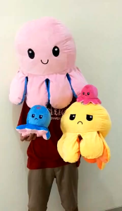 Gurita Ubur-Ubur Super Jumbo / Boneka Gurita Besar Jumbo