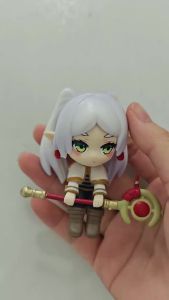 Bandai | Frieren Beyond Journeys End Anime Character Frieren Q-version Cute sitting posture Figures PVC Collectible Model Xmas Gift Toy