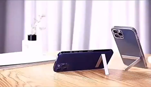 Mini Phone Bracket - Adjustable One Word Flip - Folding Ultra Thin - Phone Kickstand - Desktop Phone Holder - Portable