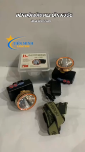 Đèn đội đầu HL3 tầm sáng mạnh công suất 50W tích hợp 3 chế độ tuổi thọ pin đến 5000 giờ