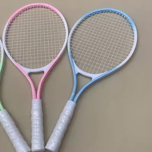 ไม้เทนนิสเด็ก 21 นิ้ว หัวไม้ใหญ่ น้ำหนักเบา ใช้ง่าย เหมาะกับอายุ 6-12 ปี