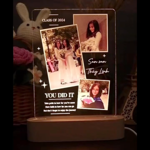 Đèn LED Trang Trí In Ảnh Cá Nhân - Đèn Ngủ 3D In Theo Yêu Cầu - Quà Tặng Kỷ Niệm Tình Yêu Độc Đáo