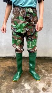 Ủng quần lội nước đế cứng Hoa San size 35-43 ủng đi mưa quần ủng lội nước ủng bảo hộ lao động ủng hoa san