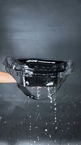 Tas Selempang Pria Waistbag Waterproof Compact AR APPAREL Black Panther Slingbag Tas Pinggang