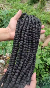 KALUNG HITAM JENITRI HITAM RUDRAKSHA HITAM ISI ±100-102 BAHAN ACC