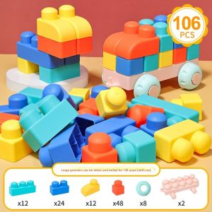 LALAPLAY | Brain Development Soft Block Toys for Children Large Pieces
