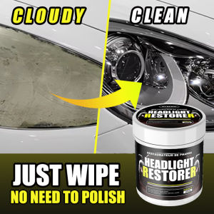 Car Headlight Restoration Polishing Headlamp Scratch Remover Repair Cleaning Paste Remove Oxidation Headlight Polish Liquid