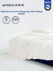 Anmino | Chăn Máy Lạnh Chống Khuẩn Mạt Phù Hợp Mùa Hè Có Thể Giặt