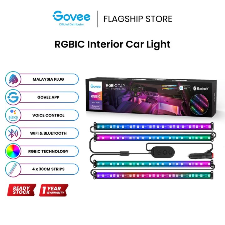 govee rgbic interior car lights h7090