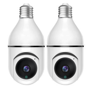 1080P E27 Bulb Surveillance Camera Smart Home WiFi Security Video Camera Video Audio Monitor IR Night Vision Human Tracking