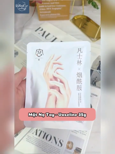 Mặt nạ dưỡng da tay Gongpei Vaseline Niacinamide 35g/cặp - dưỡng ẩm dưỡng trắng phục hồi và trẻ hóa làn da cho bàn tay