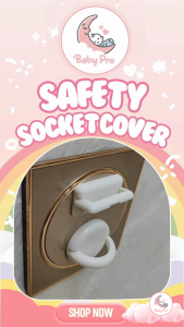 Baby Pro Baby Safety Socket Cover Outlet Plug Cover