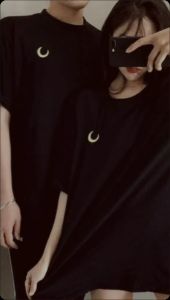 Promo Kaos Couple Pasangan 2 Pcs / Baju Kapel Korean Style Simple Bahan Katun Lembut