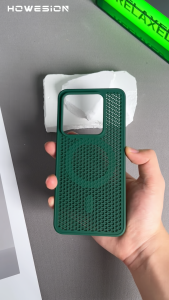 HOWESION แม่เหล็กติดโทรศัพท์กันกระแทกความเย็นพิเศษเคสสำหรับ Xiaomi 15 Pro/ Xiaomi 14 Pro เคสป้องกันแข็งบางกันลื่น