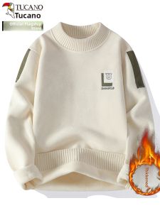 TUCANO | Fleece Thickening Round Neck Mens Sweater
