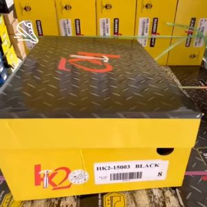 Hammer Kings HK2 Safety Shoes 15001 | 15002 | 15003 | 15004 Low / Mid /High Cut Black Safety Shoes (Lace / Zip / Pull-Up) Kasut Keselamatan Working Boot