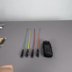 Original NAGOYA NA-771 Antenna SMA-Male VHF UHF 144/430MHz Soft Whip Antenna Compatible With TYT MD-390 MD-380 Retevis RT8 Radio