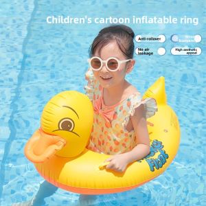 JIFANPAUL | Thick Ducky Shaped Lifebuoy Inflatable Pool Toy