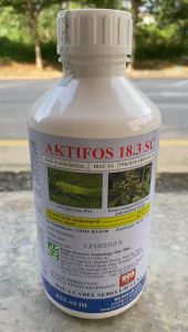 1L Aktifos 18.3SC Racun Kutu Trip Anai Anai Ulat Pelombong Daun Insecticide Imidacloprid Seperti Fusilier 18.3 Confidor