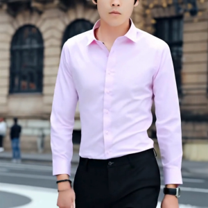 [TẶNG 1 ĐÔI TẤT]Áo sơ mi nam DVMEN dài tay công sở form ômvải cotton lụa chống nhăn thấm hút mồ hôi