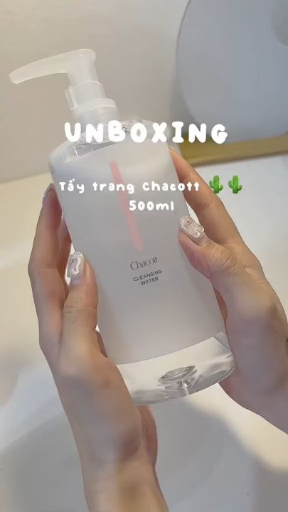 Nước Tẩy Trang Chacott for Professionals Cleansing Water Nhật Bản 500ml