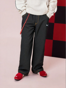PUMA | Soft Straight Casual Jeans Trousers