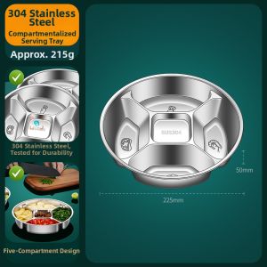 BOMANSI | 316 Stainless Steel Food Prep Tray