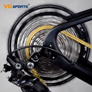 VG Sports Bicycle Chain 6 7 8 9 10 11 Speed Silver Gold Rainbow Color Half Hollow MTB Mountain Bike Road Chains Bicycle Accessories