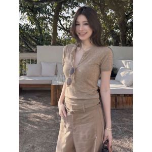 PEIXI | Summer Elegant Styling Fitting T-Shirt