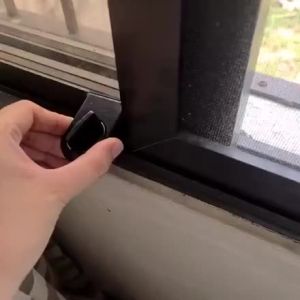 (Fast Delivery)Safety Security Anti-theft Sliding Auxiliary Window Limiter Lock Adjustable Sash Stopper
