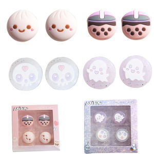 For Nintendo Switch Joystick Cap Game Cats Paw Button Cap Cute Cartoon Lite Silicone Non Slip OLED Left and Right Handle Rocker Protective Cover NS Keycap Surrounding the Game Accessories