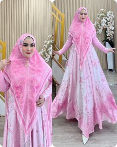 Zahwa Series Gamis Syari Armani silk Premium