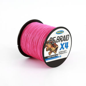 Braided Fishing Line-Super Strong - Abrasion Resistant - No Stretch 4 Strand Stronger Multifilament 500M PE Braid Wire 6LB-60LB