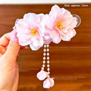 NING ZHOU | Flower Tassel Duckbill Clip Hairpin