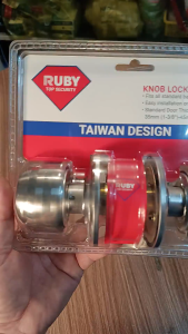Khóa tròn khóa nắm đấm khóa tay nấm tròn RUBY