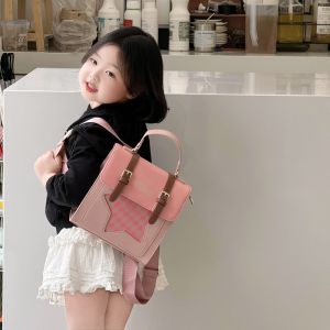 Cute Childrens Backpack 2025 New Style Outdoors Dual Shoulder Bag Boys Girls Baby Backpack Nursery School Bag Kids Bookbag