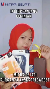 Mitra Sejati Tali Handphone Panjang Kekinian Strap Handphone