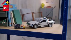 ⚡24 Hour Shipping⚡Compatible LEGO Technic Toy Building Blocks Back  To The Future 10300（1872+PCS）