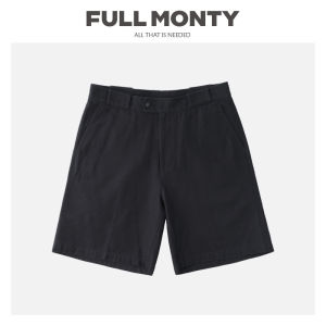 Enzyme Washed Workwear Shorts Men Cotton Loose