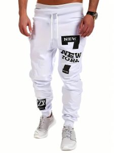 The new mens trousers for the autumn of 2025 are casual fashionable and trendy with 3D digital printing for comfort