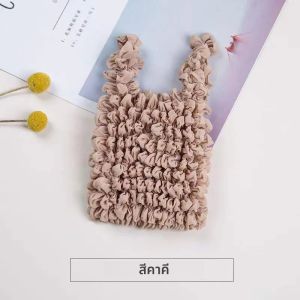 อินเทรนด์เมจิกขยายถุงช้อปปิ้งริ้วรอยฟองพัฟอเนกประสงค์ความจุขนาดใหญ่ยืดหยุ่น