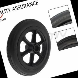 Original 12 1 / 2x2 1 / 4 Solid Wheel Wheelchair Parts Rear Wheel 12 Inch PU Tire Inflation Free Wheel Manual Wheelchair Wheel