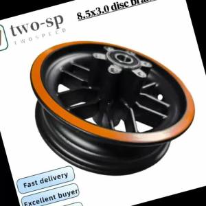 Front Wheel Hub for Kukirin G2 MAX Electric Scooter 10 Inch Tire Aluminium Alloy Wheels Parts