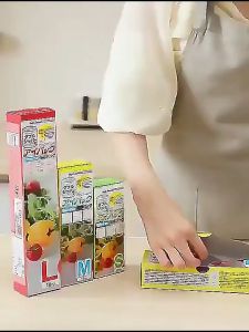 Fresh Keeping Bag Freezing Preservation Zipper Sealed Bags For Kitchen Food Fruit Vegetable Reusable Slider Storage Bag