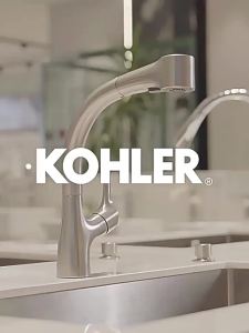 Kohler | Dual Mode Pull-Down Rotatable Hot & Cold Kitchen Faucet