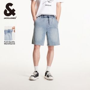 Jack Jones | Trendy Stretchy Casual Straight Loose Denim Shorts for Summer
