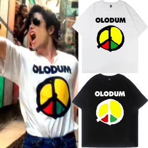 Sanrio | King of Pop Michael Jackson MJ OLODUM Same Style T-shirt Men Women Fashion Gothic Classic T Shirts pure Cotton Short Sleeve Tees
