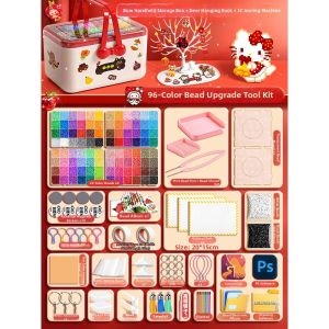 NUOXUNDE | Complete DIY Bead Set for Girls Gift